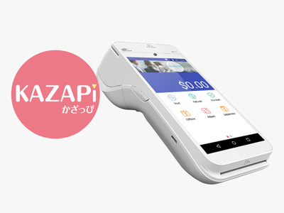 新型モバイル端末「KAZAPi（かざっぴ）」